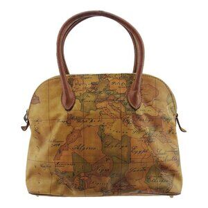 PRIMA CLASSE Handbag Beige brown Women Authentic secondhand